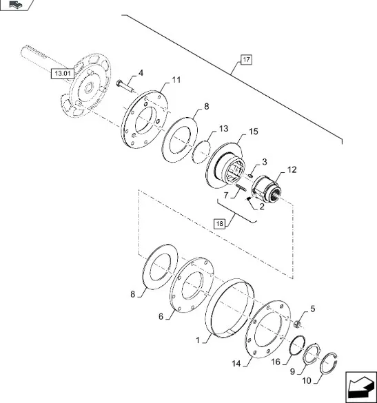 87731755 - пружина
