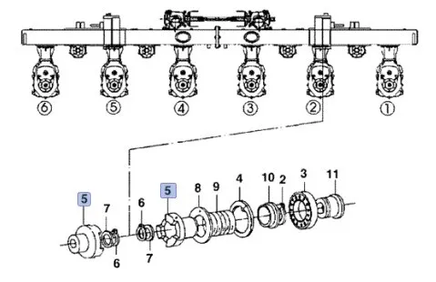 87658298 - кулачковая муфта