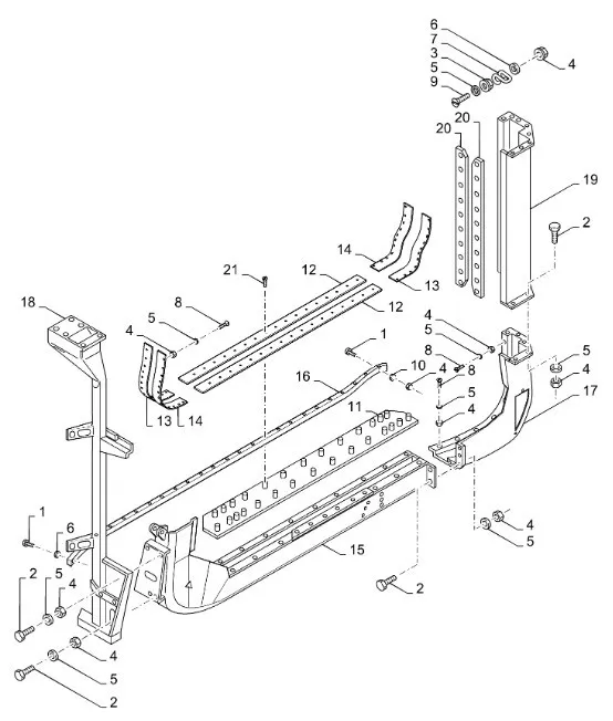 944031302 - балка направляющая